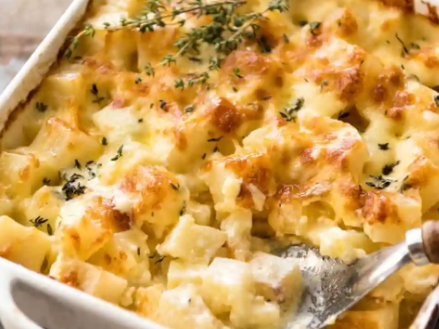 Cheesey Creamy Potato Bake - FROZEN DOWN