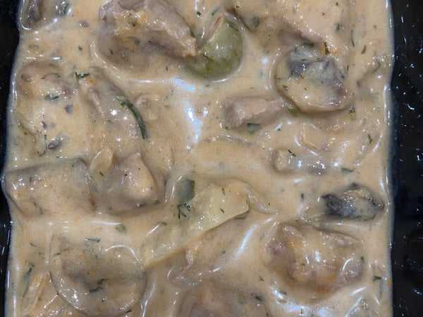 Beef Stroganoff