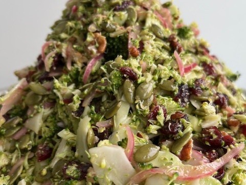BROCCOLI & PECAN SALAD