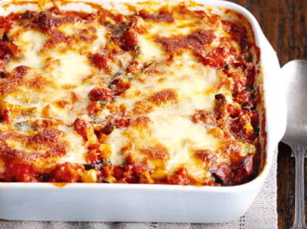 Aubergine Parmigiana