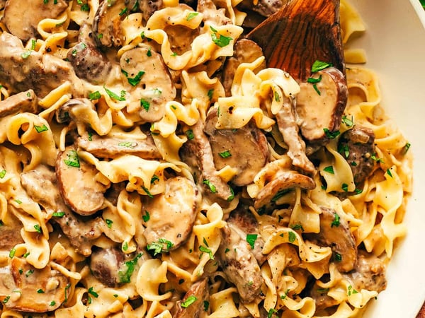 Beef Stroganoff