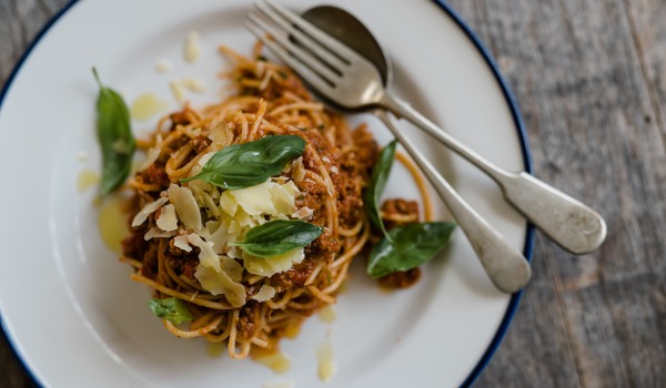 pasta with bolognaise