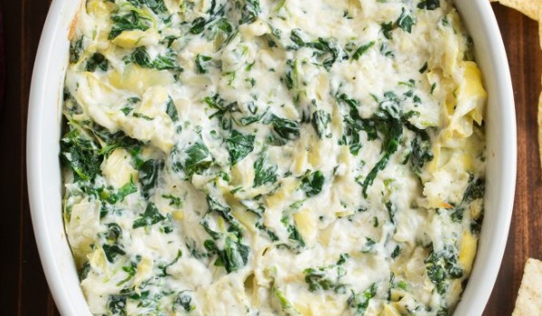 Melty Cheese, Spinach and Artichoke Dip (Perfect for a cob loaf!)