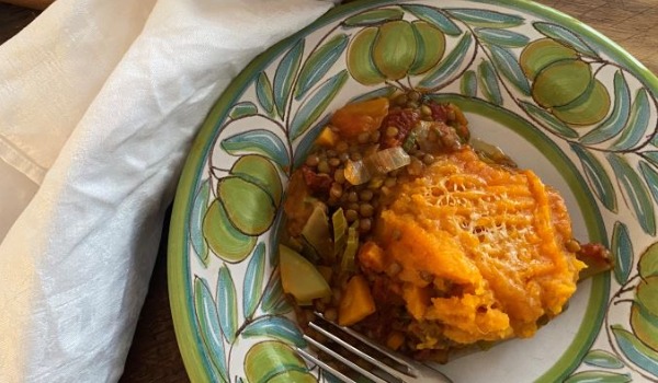 Vegetarian Shepherdless Pie 