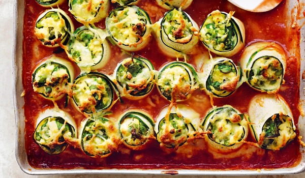 ricotta and spinach cannelloni