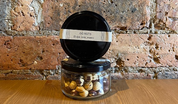 Go Nuts! Salted Hazelnuts