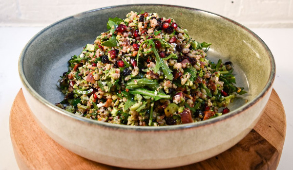 Fresh Broccoli and Grain Salad