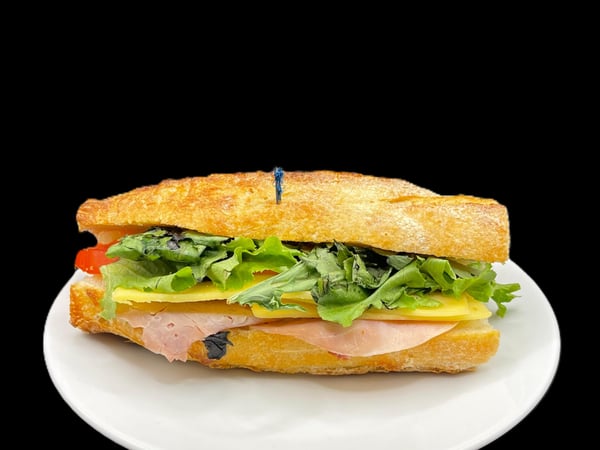 Ham Cheese Lettuce and Tomato Sandwich