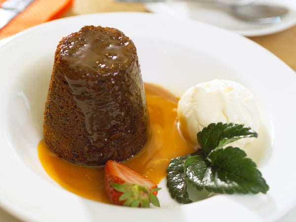 Sticky Date Pudding with Toffee Sauce