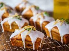 Best cake ever w lemon myrtle drizzle, dried citrus & thyme