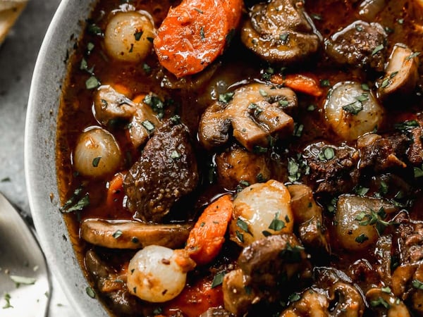 Beef Bourguignon Pouch