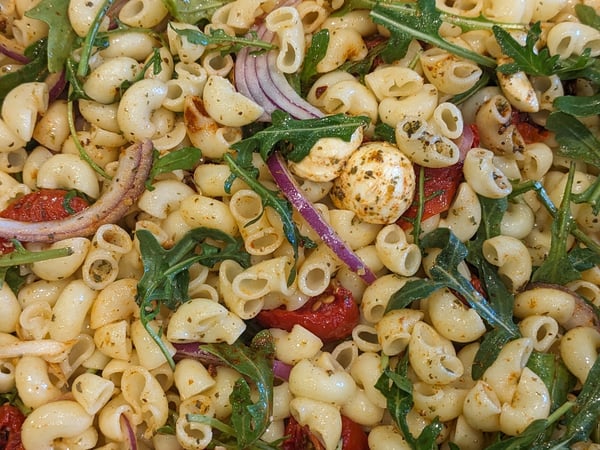 Caprese Pasta Salad  | GF - Vegetarian - Halal