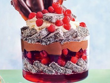 Raspberry Lamington Trifle