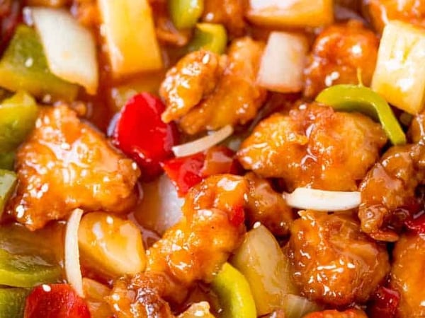 Sweet and sour chicken