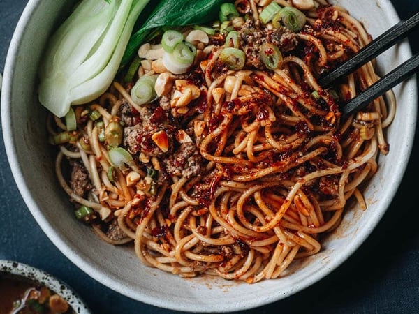 Vegan Dan Dan Noodle