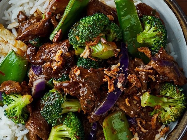 MONGOLIAN LAMB STIR FRY