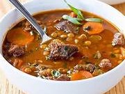 Beef, Lentil & Vegetable Soup