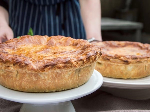 Braised Beef & Red Wine Pie