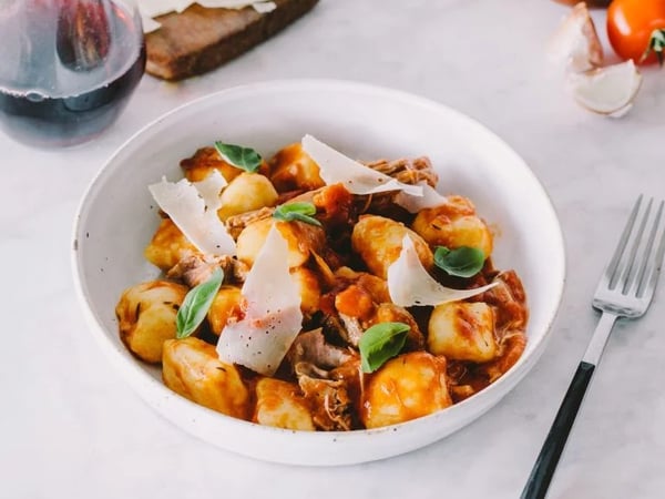 Gnocchi with Lamb Ragu Family