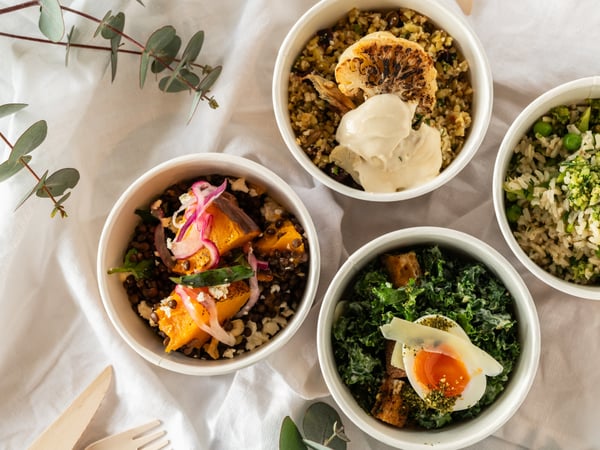 Lentil, Pumpkin and Feta Salad