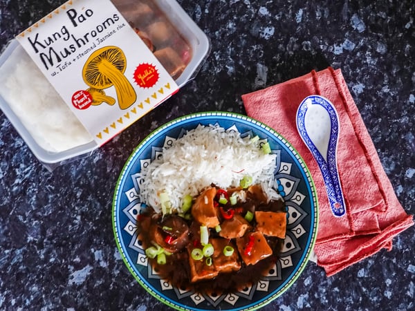 Yulli's Kung Pao Mushrooms