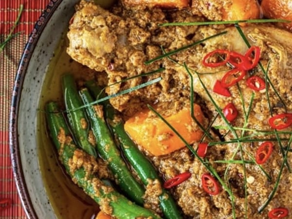 Cambodian Coconut Chicken Curry with Jasmine Rice