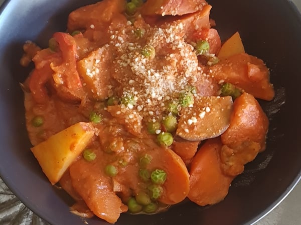 West African Peanut Stew with chicken