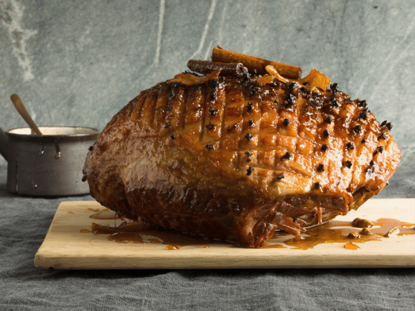 Whole Glazed Ham with Backyard Honey & Stonefruit Glaze