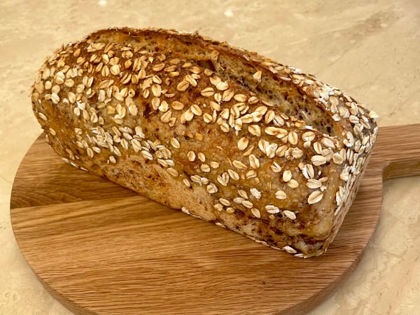 Honey Oat Porridge Sandwich Loaf