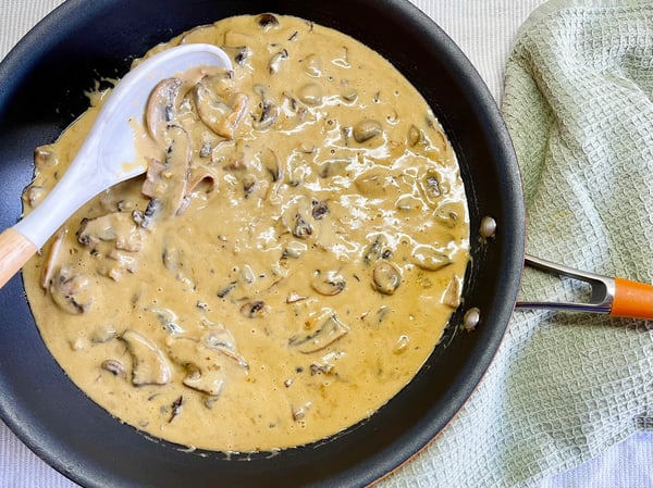 Miso Mushroom Sauce - for Pasta, Steaks, Chicken & more