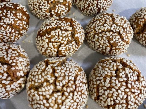 Tahini, Sesame & Honey Bikkies