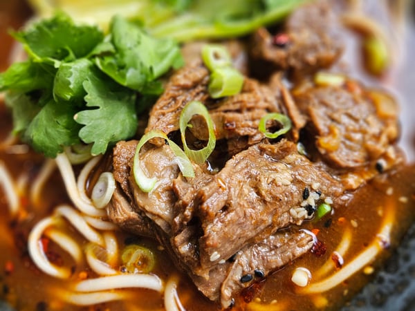 TAIWANESE SPICY BEEF NOODLE SOUP