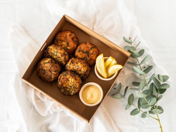 Barramundi and Herb Fish Cakes