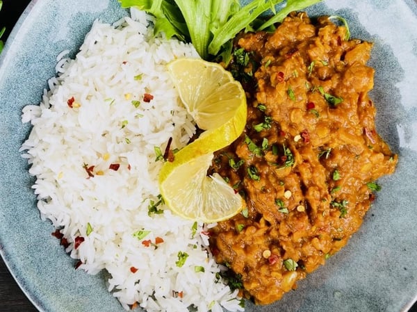 Creamy Coconut Lentil Curry Gluten Free