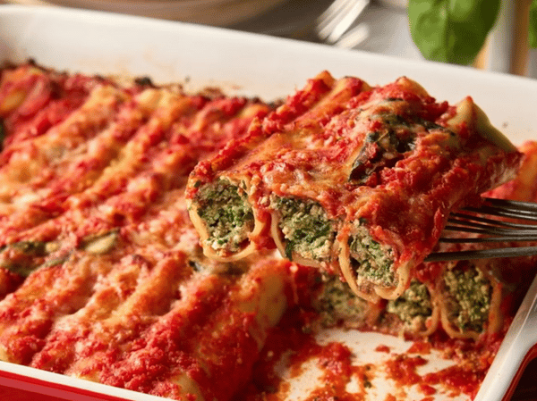 Spinach & Ricotta Cannelloni