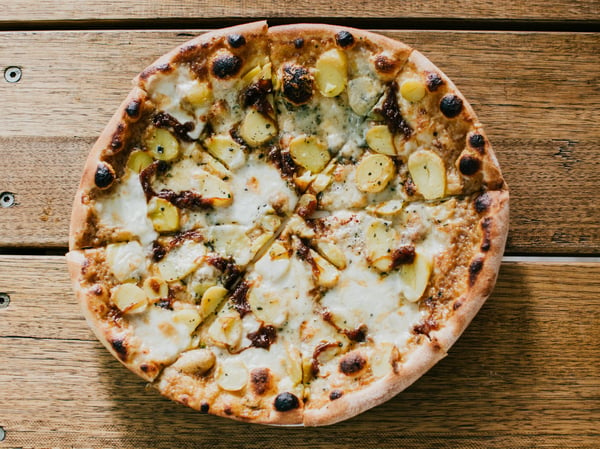 Potato and Rosemary Pizza