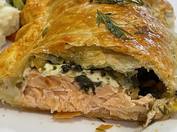 Salmon Wellington