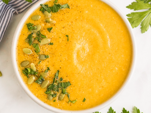 Hearty Roast Pumpkin Soup