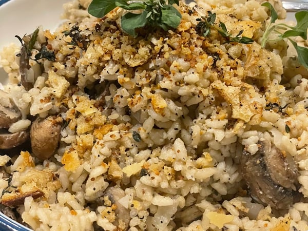 Mushroom & Wattleseed Risotto