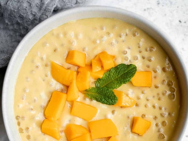 Nhuc’s Mango & Coconut Sago Pudding