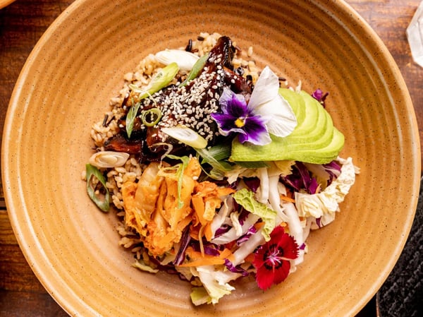 Teriyaki Mushroom Bowl