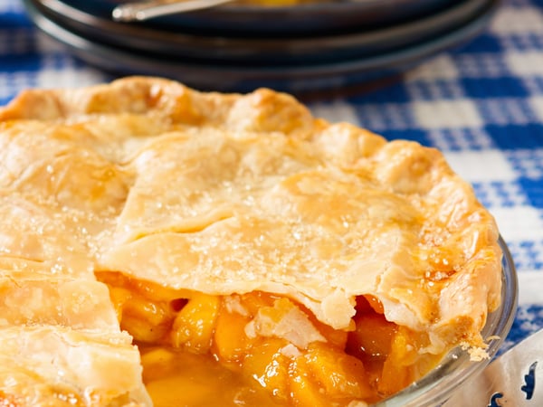 Peach and Maple Cream Pie (GF)