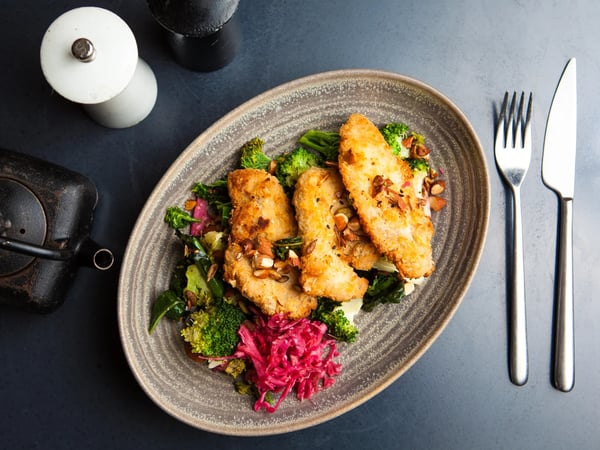 Keto Coconut Crumbed Chicken