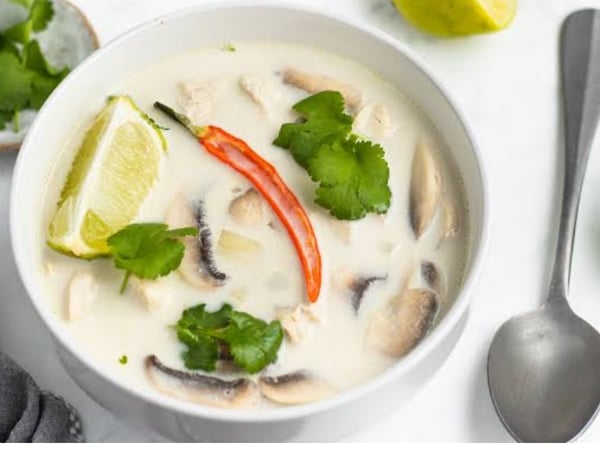 Tom Kha Gai - Thai Coconut Chicken & Galangal Soup