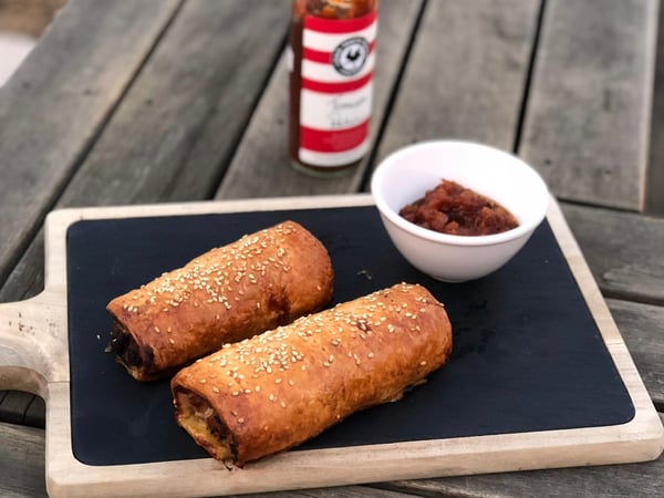 Apple Pork & Fennel Sausage Rolls