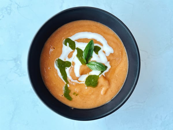 Roasted Tomato Soup with basil -FROZEN