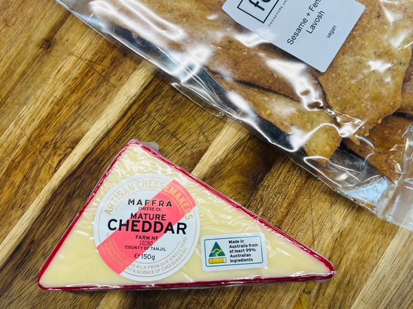 maffra mature cheddar 150gm