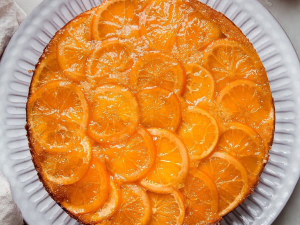 Orange, Almond & Polenta Cake