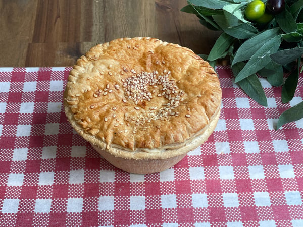 Individual  Chicken, Bacon & Leek Pie