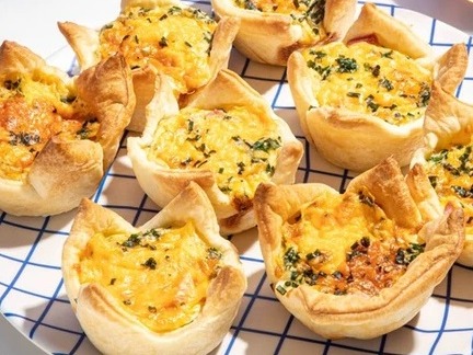 Ham & Cheese Quiche